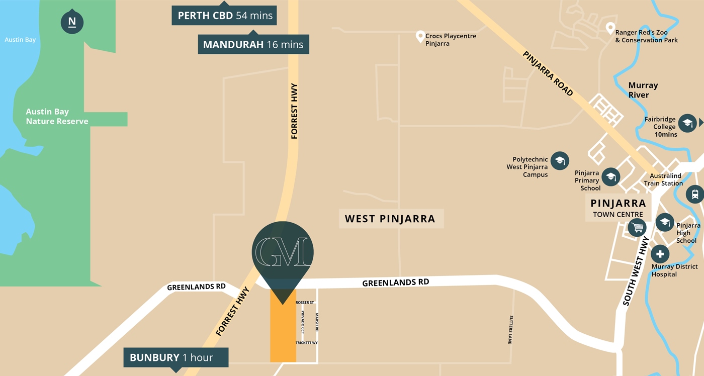 [Land for Sale] Greenlands Meadows Estate, West Pinjarra OpenLot